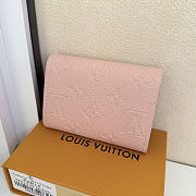 Louis Vuitton Rosalie Coin wallet in pink 11×8×2.5cm - 4