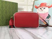 Gucci x adidas Small Shoulder Red Bag 24.5x16.5x9.5cm - 6