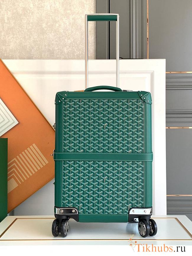 Goyard Bourget Trolley PM Green Case 362 x 450 cm 5.8 kg - 1