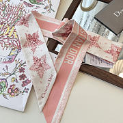 Dior Toile De Jouy Sauvage Mitzah Scarf Ivorya - 5