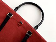 Louis Vuitton OnTheGo MM in black and beige 34x26x13cm - 5