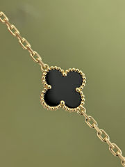 Van Cleef & Arpels Vintage Alhambra 5 black Motifs - 2