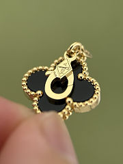 Van Cleef & Arpels Vintage Alhambra 5 black Motifs - 3