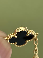 Van Cleef & Arpels Vintage Alhambra 5 black Motifs - 6