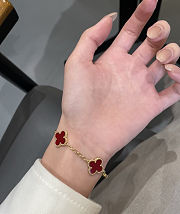 Van Cleef & Arpels Vintage Alhambra Red Motifs - 2