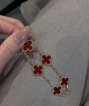 Van Cleef & Arpels Vintage Alhambra Red Motifs - 3