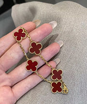 Van Cleef & Arpels Vintage Alhambra Red Motifs - 4
