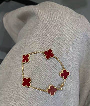 Van Cleef & Arpels Vintage Alhambra Red Motifs - 5