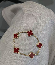Van Cleef & Arpels Vintage Alhambra Red Motifs - 6