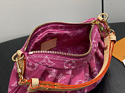 Louis Vuitton Pochette Valley Monogram Denim Pink Fuchsia Bag 15x7x21cm - 5