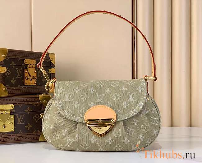 Louis Vuitton Monogram SunsetShoulder Bag Khaki 27x18x3cm - 1