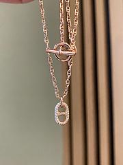 Hermes Mini Maillon Necklace - 1