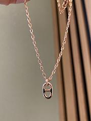 Hermes Mini Maillon Necklace - 5