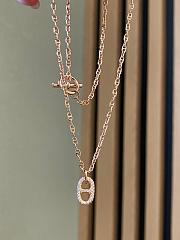 Hermes Mini Maillon Necklace - 3