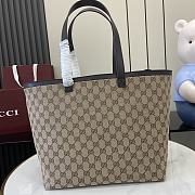 Gucci Totissima Medium Tote Bag Beige 30x28x26cm - 4