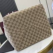 Gucci Totissima Medium Tote Bag Beige 30x28x26cm - 3