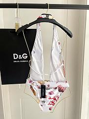 Dolce & Gabbana Capri Printed Halterneck - 3