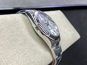 Rolex Datejust II Silver Diamond Dial Watch 41MM - 5