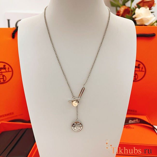 Hermès Amulettes Ex-Libris Necklace - 1