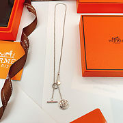 Hermès Amulettes Ex-Libris Necklace - 3