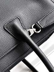 Chanel Calfskin Cerf Executive Shopper Tote Black 24 x36 x14 cm - 5