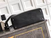 Chanel Calfskin Cerf Executive Shopper Tote Black 24 x36 x14 cm - 3