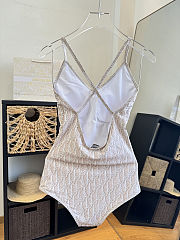 Dior Oblique Monogram One Piece Swimsuit - 3
