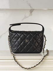 Chanel 25C Bag Caviar Black 21.5x19x6cm - 1