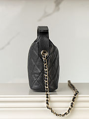 Chanel 25C Bag Caviar Black 21.5x19x6cm - 4