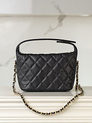 Chanel 25C Bag Caviar Black 21.5x19x6cm - 2