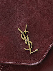 Saint Laurent Cassandre XXL Envelope Pouch in calfskin leather 35×22×3cm - 2