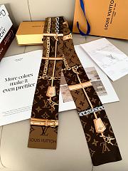 Louis Vuitton Monogram Confidential Bandeau scaft - 5