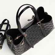 Gucci Gg Emblem Large ToteBag, Leather in Black 31x18x11cm - 6