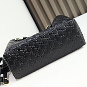 Gucci Gg Emblem Large ToteBag, Leather in Black 31x18x11cm - 5