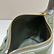 Bottega Veneta candy leather wallace top-handle bag 17x13x11cm - 5