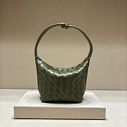 Bottega Veneta candy leather wallace top-handle bag 17x13x11cm - 4