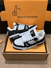 Louis Vuitton Trainer Black White Sneaker - 4