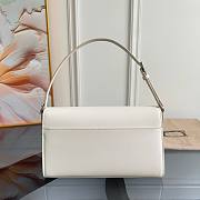 Gucci Horsebit Ristretto mediumshoulder bag in white 26 x 14.5 x 4.5 - 6