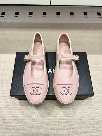 Chanel Mary Jane Pink Shoe