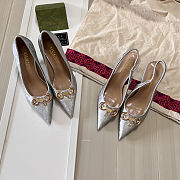 Gucci Zumi Mid-Heel Pumps 7cm - 6