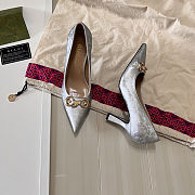 Gucci Zumi Mid-Heel Pumps 7cm - 4