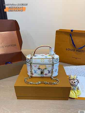 Louis Vuitton x Takashi Murakami Vanity Chain Pouch 19x6x12cm