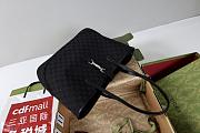 Gucci Jackie medium totebag in black 45x28x12cm - 5