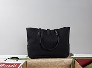 Gucci Jackie medium totebag in black 45x28x12cm - 4