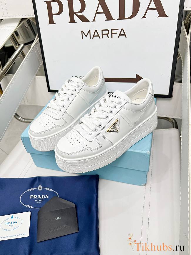 Prada Downtown Triangle Sneakers - 1