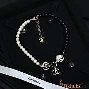 Chanel necklace is the A23C Pearl Mark - 5