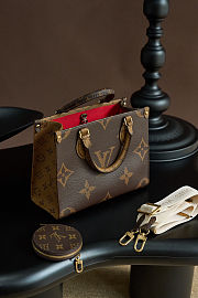 Louis Vuitton OnTheGo PM Brown Bag 25x19x11.5 cm - 3