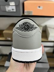 Nike Jordan 1 Low Smoke Grey Black Sneakers - 3