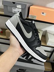 Nike Jordan 1 Low Smoke Grey Black Sneakers - 2
