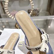 Dior J'Adior Mule Blue - 3